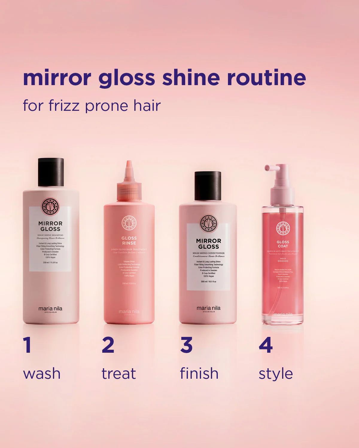 Maria Nila Mirror Gloss Shampoo, 350 ml