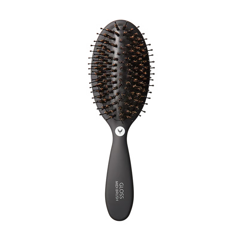 HH Simonsen Gloss Brush Midi Black - Lille