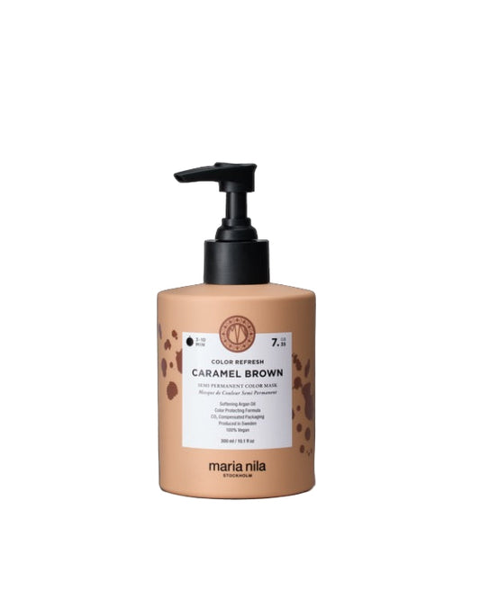 Maria Nila Colour Refresh 300 ml - 7.35 Caramel Brown