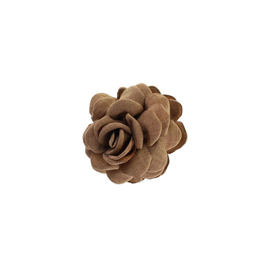 Daisy Hårklemme - Lille - Mørkebrun