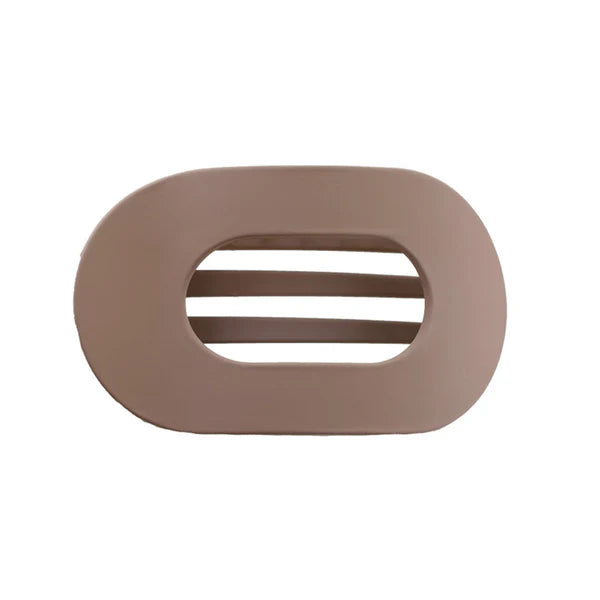 Eva Hårklemme - Stor - Mat Beige