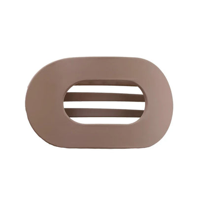 Eva Hårklemme - Stor - Mat Beige