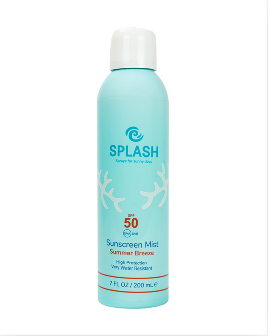 Splash Sunscreen Summer Breeze Mist 50 SPF (200 ml)