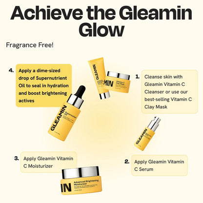 Gleamin 3% Vitamin C Supernutrient Oil, 30ml