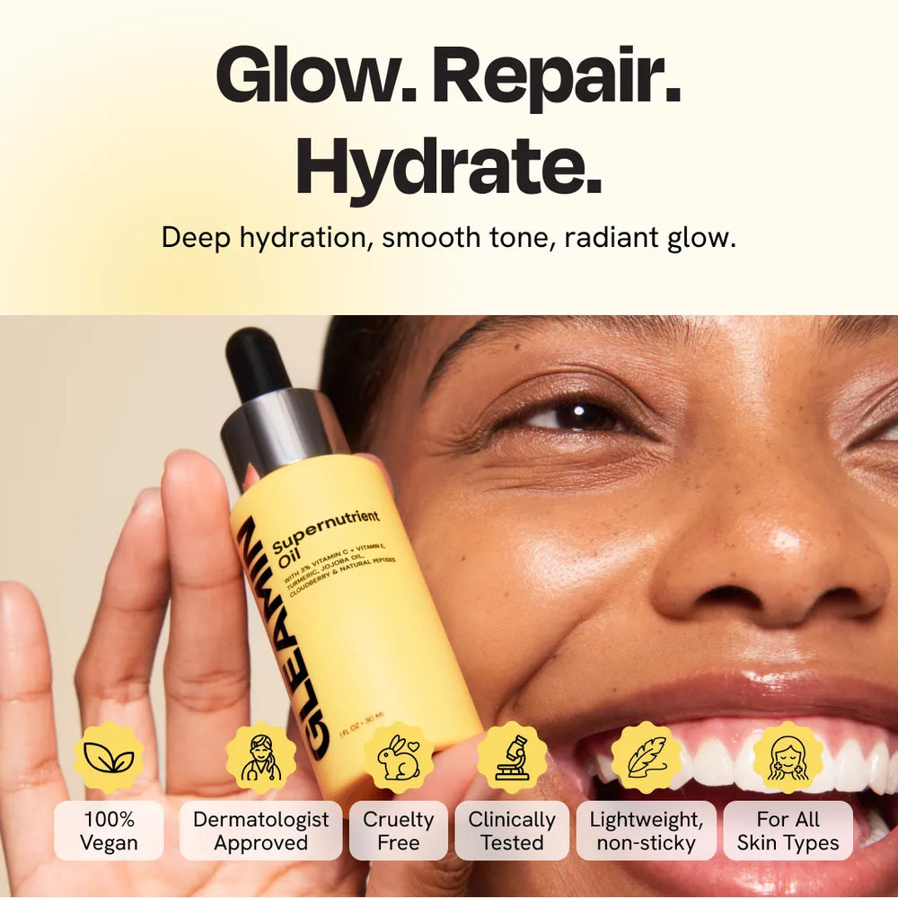 Gleamin 3% Vitamin C Supernutrient Oil, 30ml