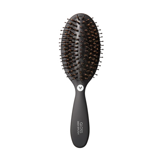 HH Simonsen Gloss Brush Midi Black - Lille